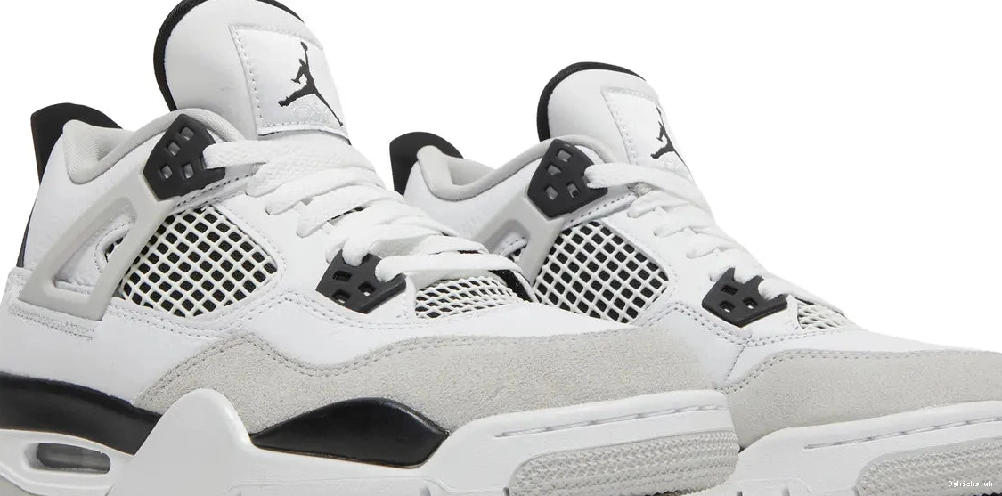 Military Retro GS Black Air Jordan 4 0709